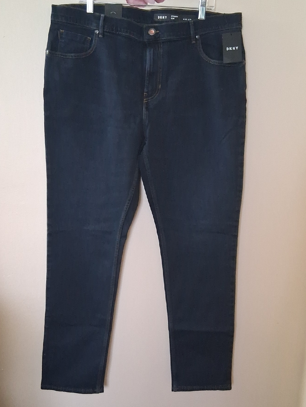 DKNY Men' Jeans Blue W-40 L-32 "St Marks Slim" Denim Pants NWT